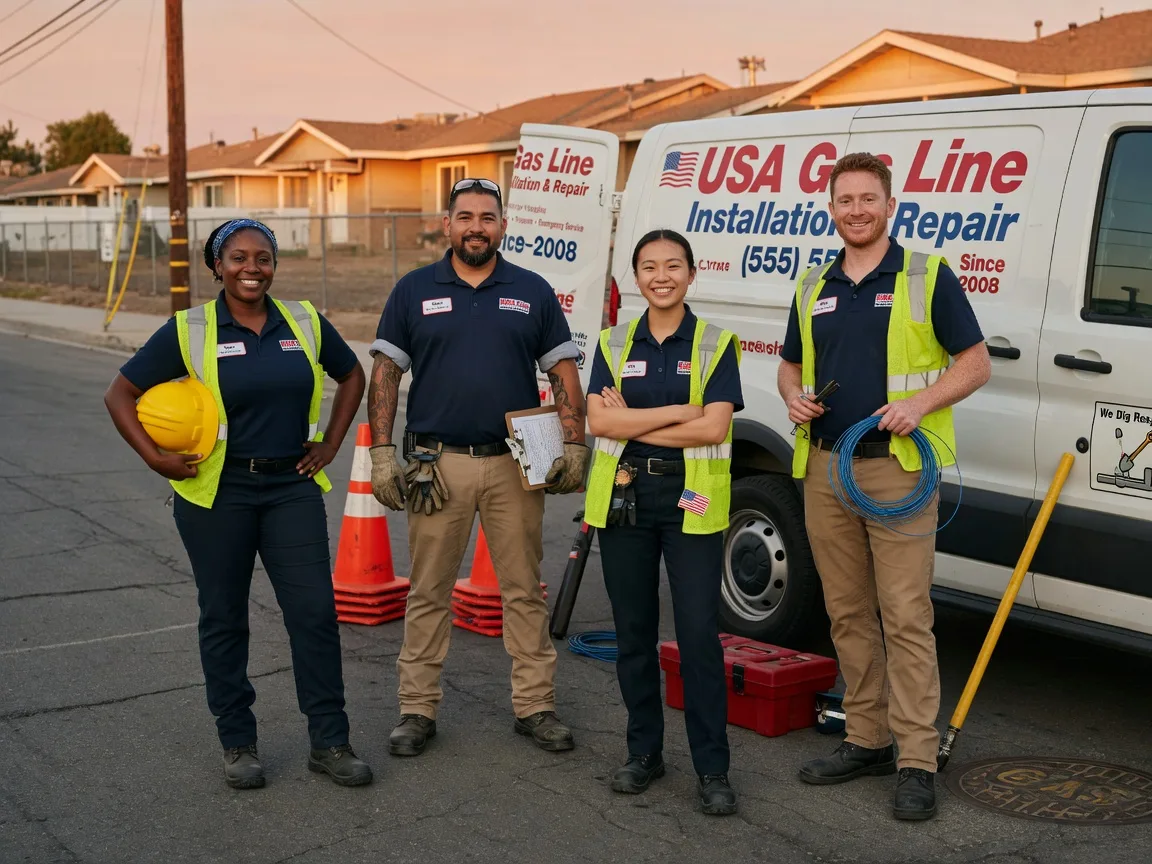 Gas Line Installation company in Newmanstown, PA
